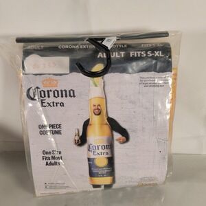 Corona Extra with Lime Tunic Costume Multi-Color Halloween Parties New Years Eve